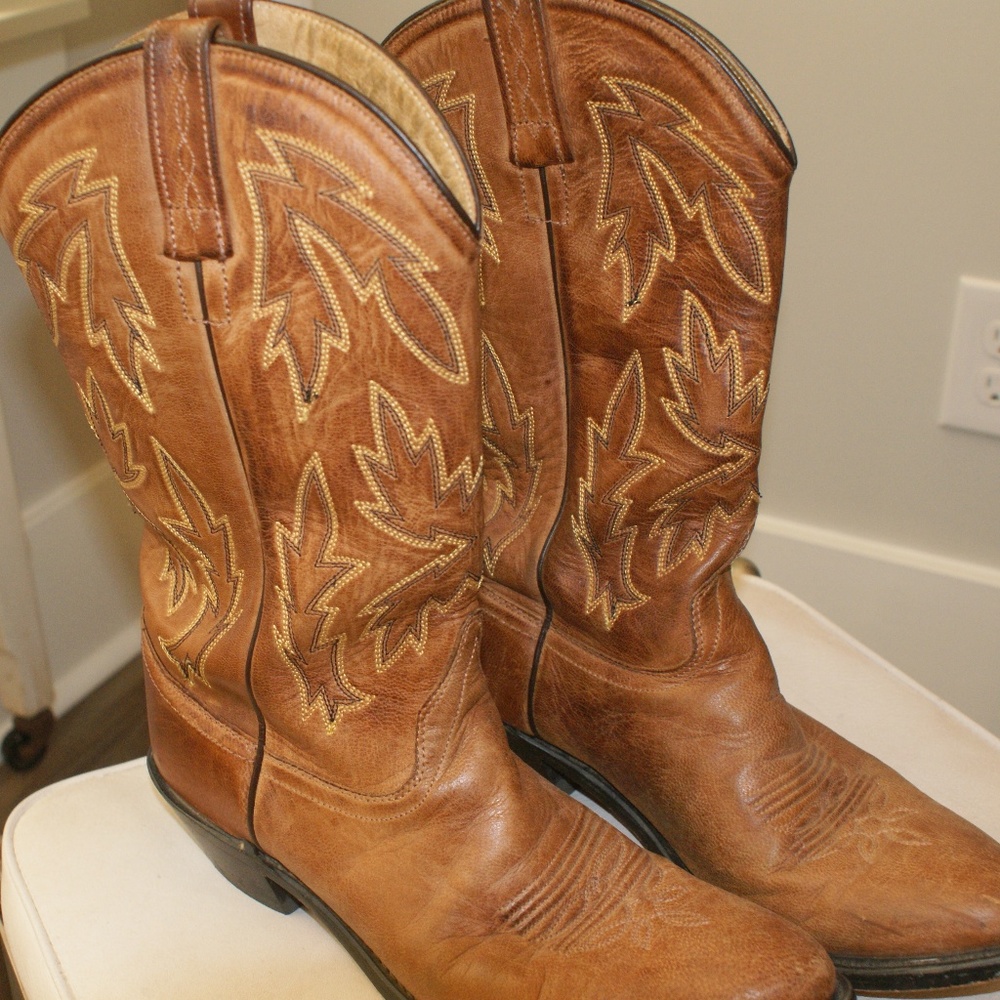 Old West cowboy boots